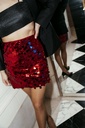 Jupe Lana bordeaux