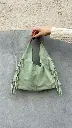 Sac ACHILLE vert/daim