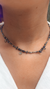 Collier LYA bleu foncé