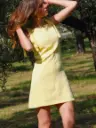 Robe CHIARA jaune
