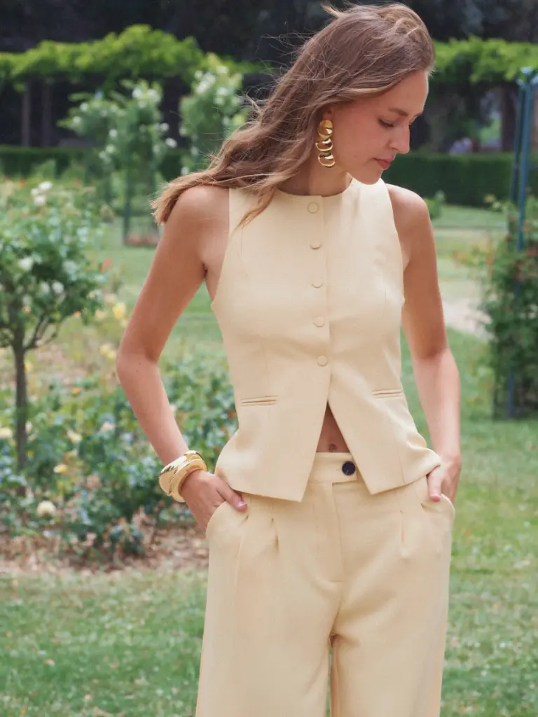 Gilet BLYTHE jaune 