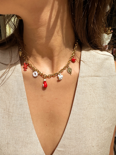 Collier ARAGOSTA à charms