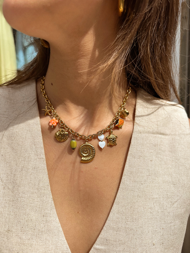 Collier TARTARUGA à charms 