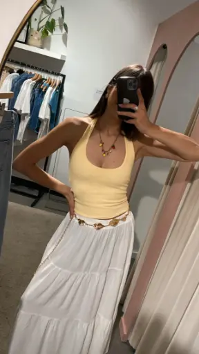 Top ILIO jaune