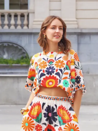 Blouse TROPICANA multicolore