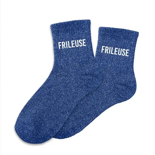 Chaussettes FRILEUSE à paillettes 